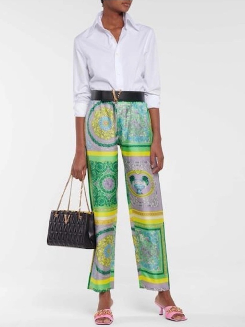 Versace 100% Silk Barocco Mosaic
Lounge Pants